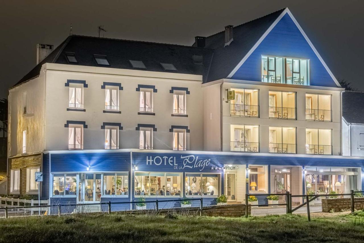 Hotel Restaurant De La Plage Audierne Buitenkant foto