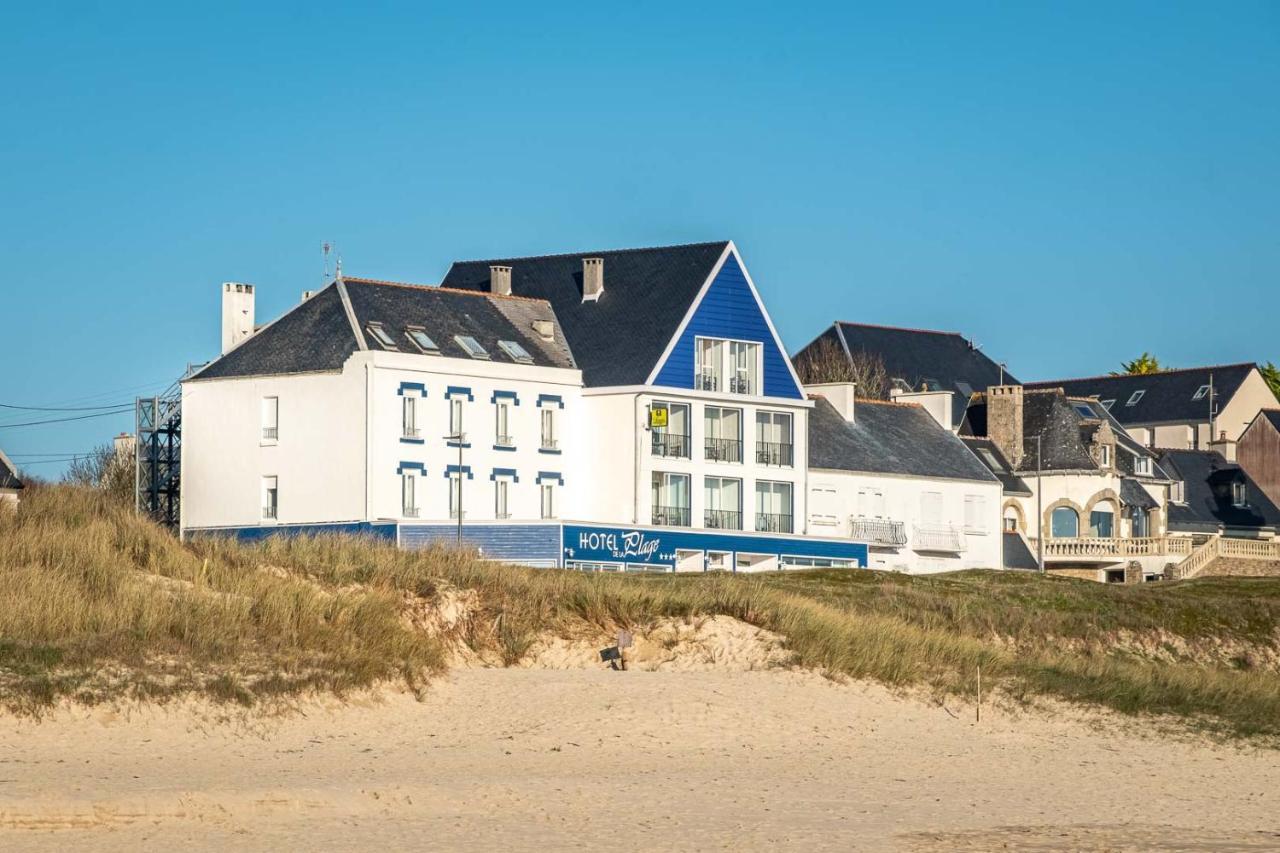 Hotel Restaurant De La Plage Audierne Buitenkant foto