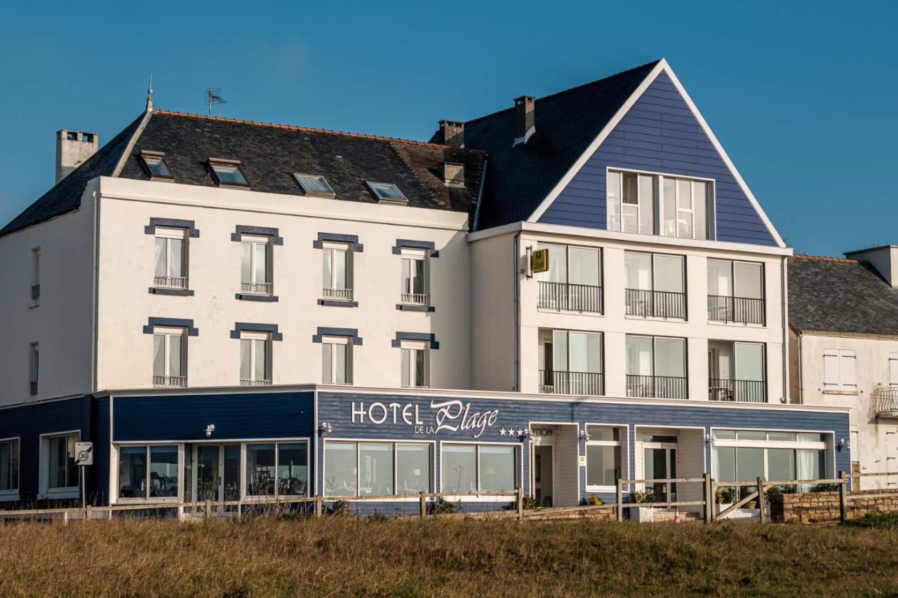 Hotel Restaurant De La Plage Audierne Buitenkant foto