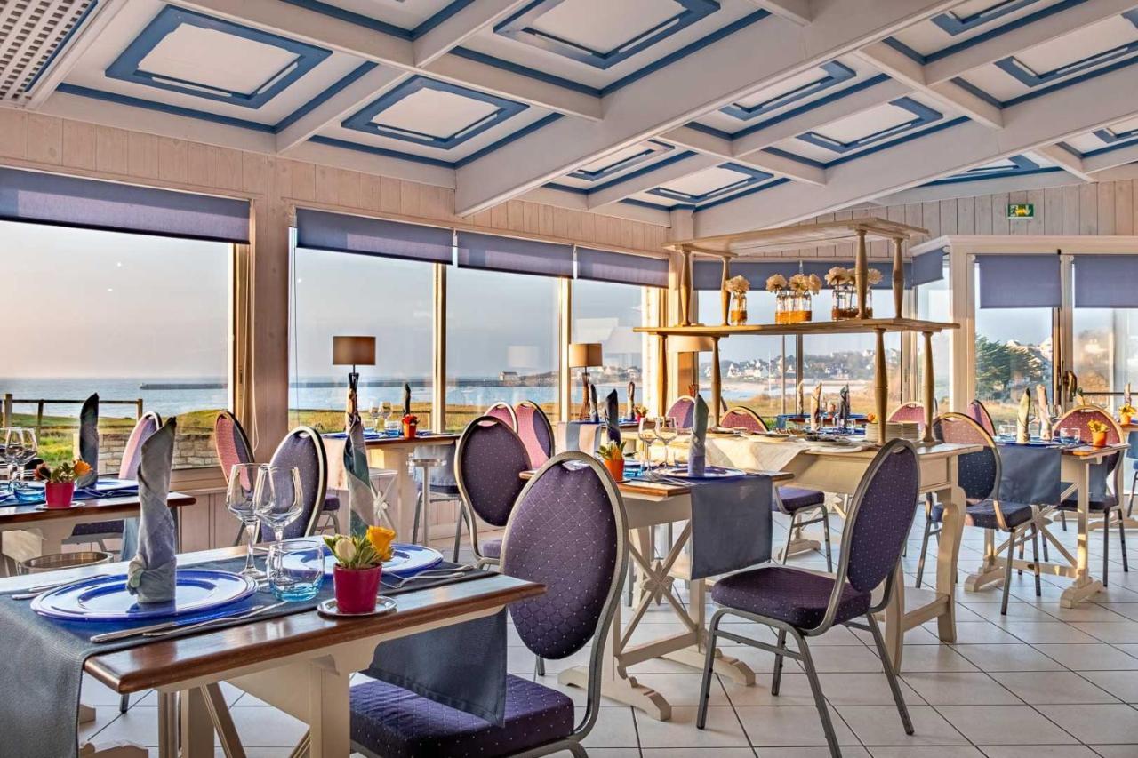 Hotel Restaurant De La Plage Audierne Buitenkant foto
