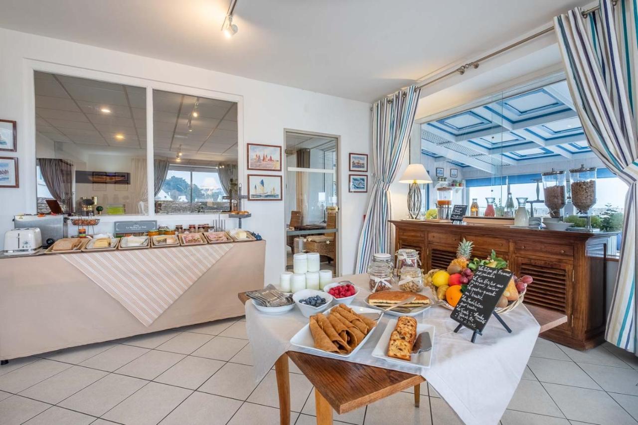 Hotel Restaurant De La Plage Audierne Buitenkant foto